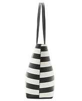 Betsey Johnson Striped Bow Tote