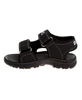 Beverly Hills Polo Club Toddler Double Hook and Loop Sandals