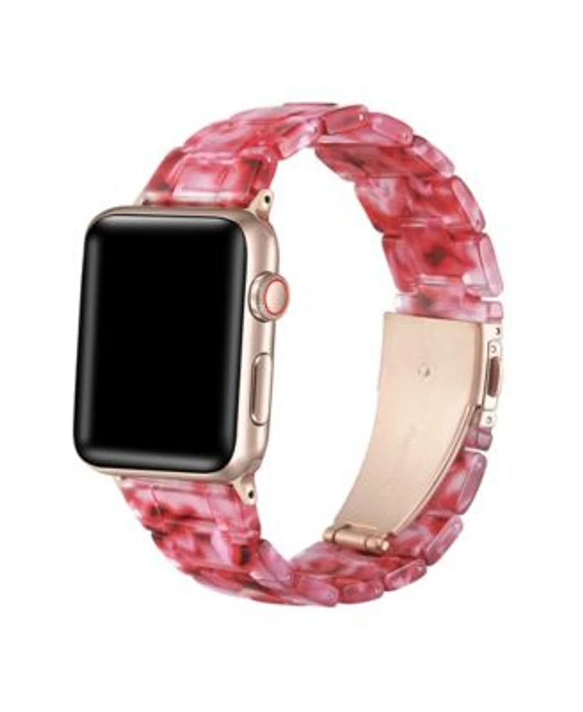 Posh Tech Womens Claire Resin Band For Apple Watch Collection