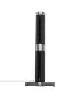 Vornado Airbar 4 | 35" Tower Fan and Horizontal Air Circulator with Remote Control, 3 Speed Settings | Black