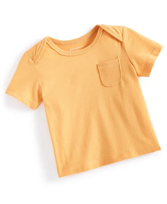 First Impressions Baby Boys Short-Sleeve Lap-Shoulder Solid Top, Created for Macy's