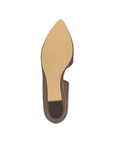 Nine West Women's Saige D'orsay Pointy Toe Slip-on Flats