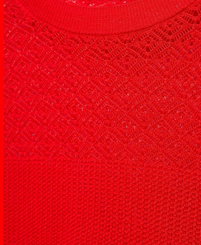 Mango Women's Openwork Knit Sweater