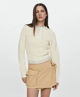 Mango Women's Cargo Miniskirt