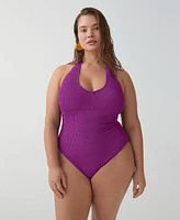 Mango Women's Halter Neck Swimsuit