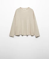 Mango Women's Round Neck Knit Sweater