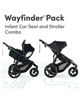 Bob Gear Wayfinder Travel System, Infant Car Seat and Stroller Combo, ClickTight