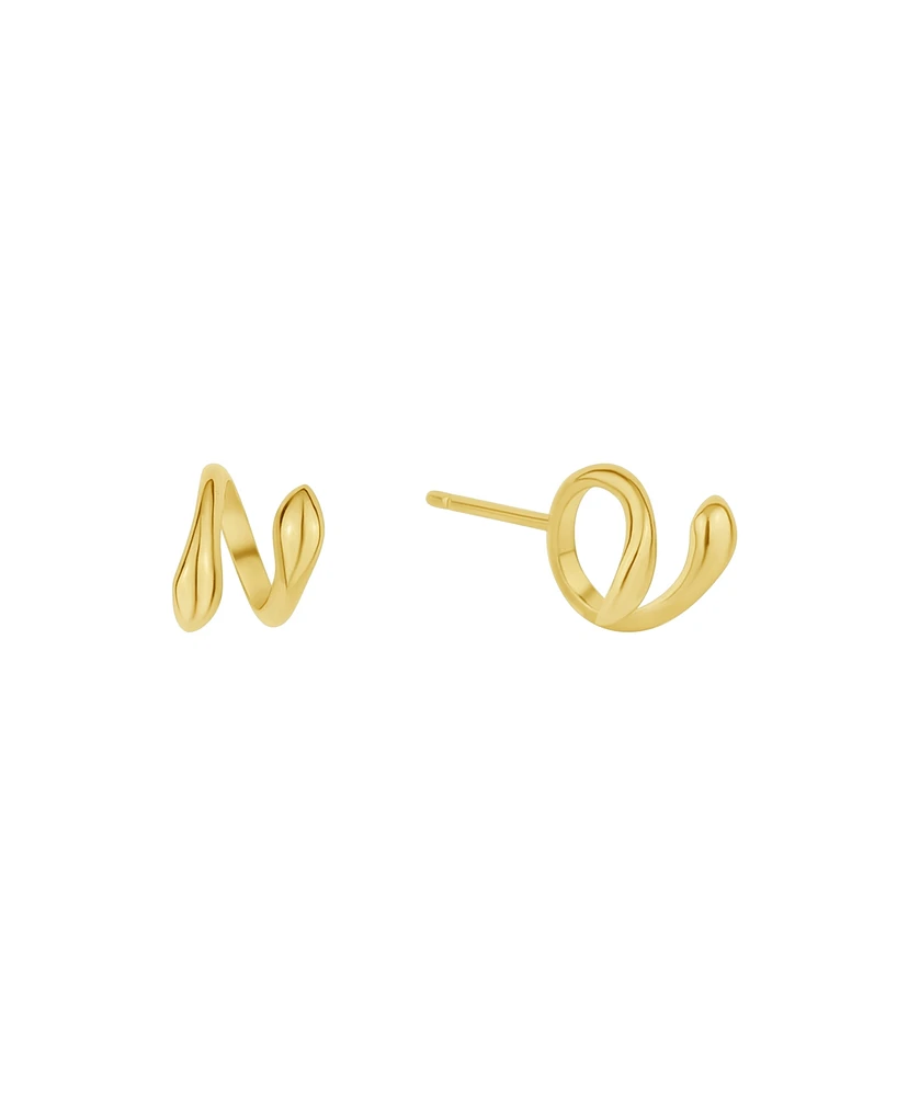 And Now this 18K Gold Plated Ear bud Holder Earring