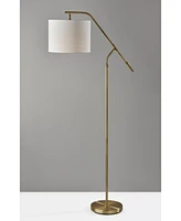 Adesso 60" Milo Floor Lamp - Antique