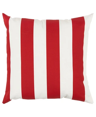 Rizzy Home Stripe Polyester Filled Decorative Pillow22" x 22"