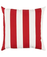 Rizzy Home Stripe Polyester Filled Decorative Pillow22" x 22"