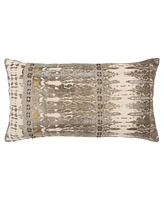 Rizzy Home Abstract Polyester Filled Decorative Pillow, 14" x 26"