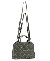 Steve Madden Jenni Quilted Satchel Handbag