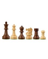 Bobby Fischer Ultimate Chess Pieces, Sheesham and Boxwood 3.75 inch King