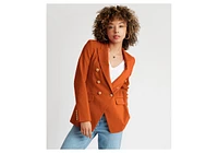 Caldwell Collection Women's Pauline Double Breasted Luxury Blazer