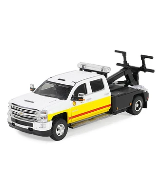 Greenlight Collectibles 1/64 Chevrolet Silverado Hd Dually Wrecker Shell Oil Dually Drivers