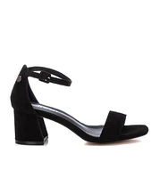 Women's Suede Heeled Sandals By Xti