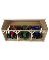 Universal Hobbies 1/16 Farm Machinery 3-Bay Shed