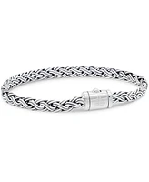 Devata Paddy Oval 5mm Chain Bracelet Sterling Silver