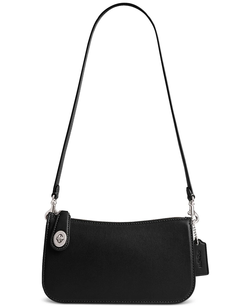 Coach Penn Leather Shoulder Bag