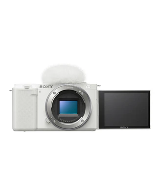 Sony Alpha Zv-E10 Aps-c Interchangeable Lens Mirrorless Vlog Camera Body (White)
