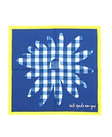 Kate Spade New York Women's Daisy Gingham Silk Bandana