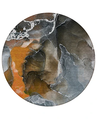 Addison Chantille Machine Washable ACN503 8'x8' Round Area Rug