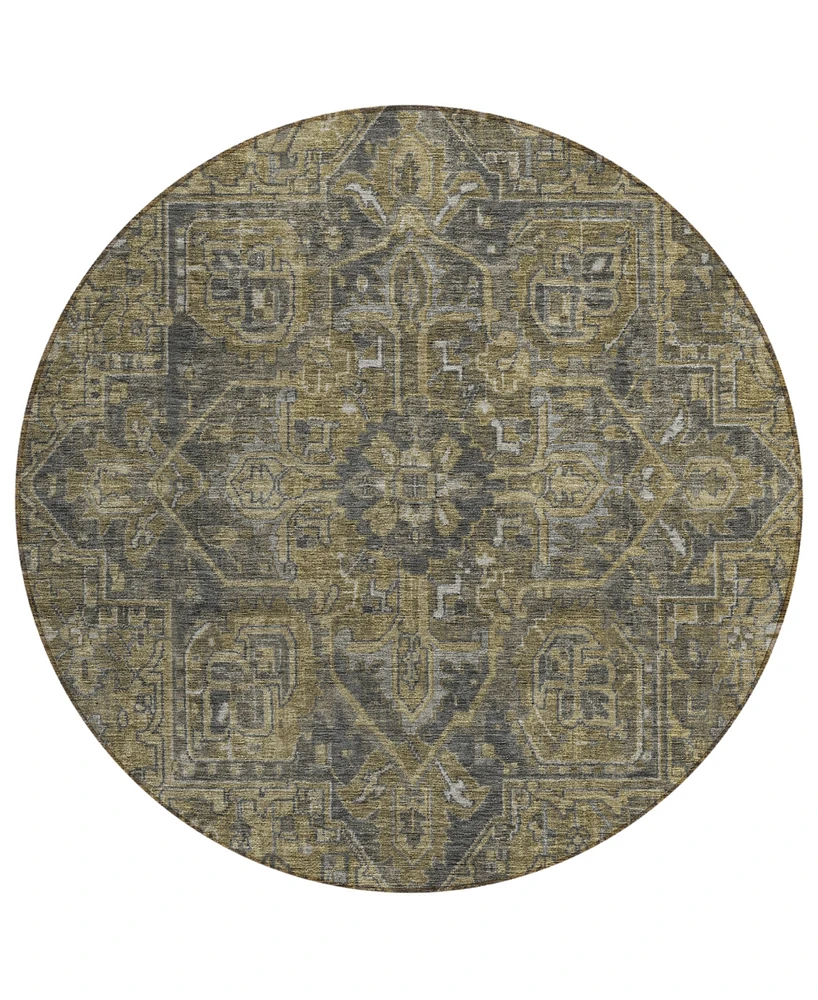 Addison Chantille Machine Washable ACN571 8'x8' Round Area Rug