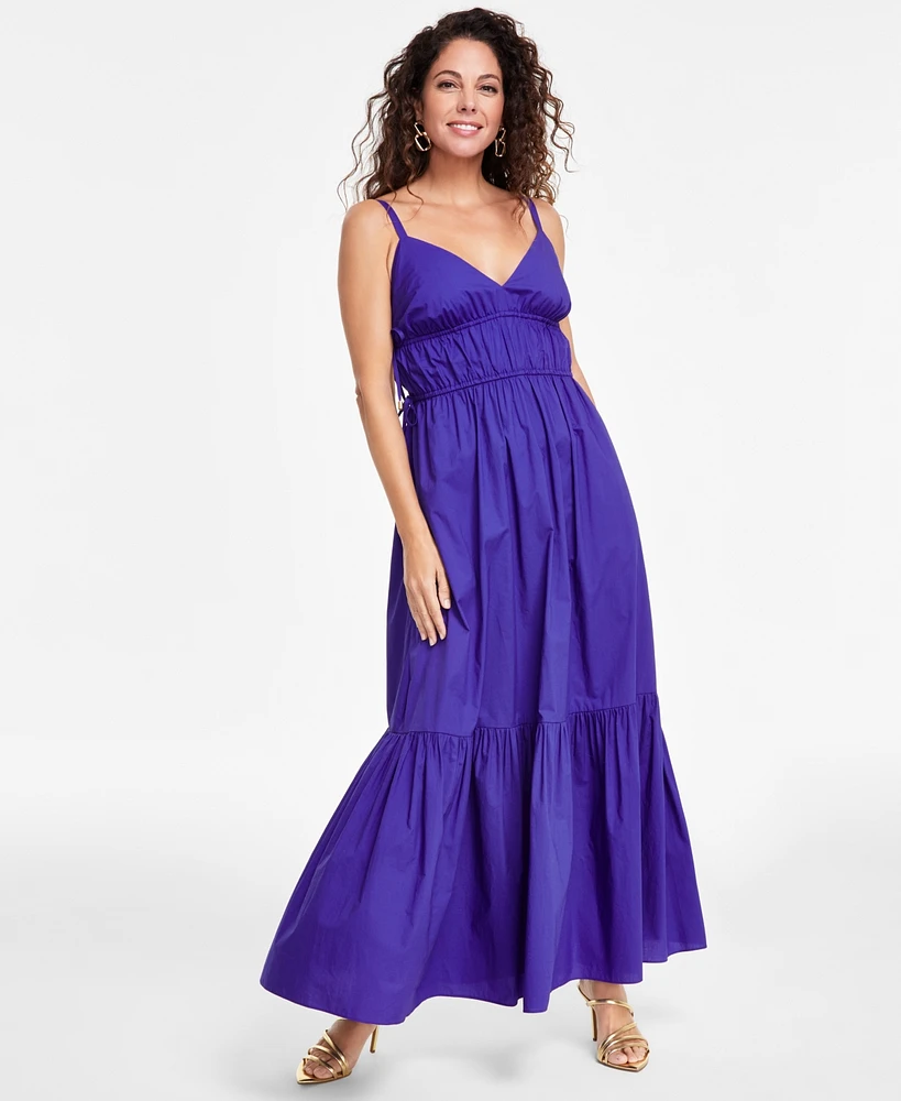 I.n.c. International Concepts Women's V-Neck Maxi Dress, Created for Macy's