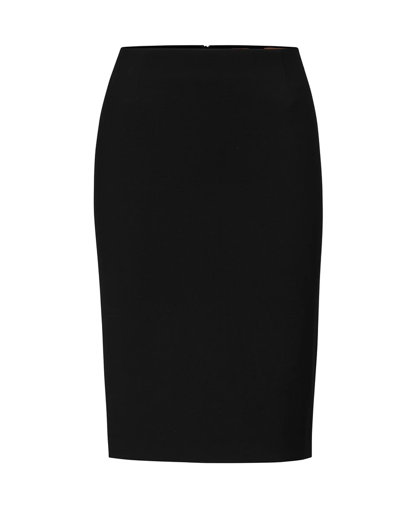 Boss by Hugo Women's Wool Slim-Fit Pencil Skirt