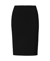 Boss by Hugo Women's Wool Slim-Fit Pencil Skirt