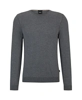 Boss by Hugo Men's Slim-Fit Crew-Neck Sweater