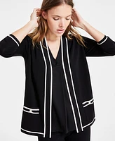 Anne Klein Women's Malibu Piped Cardigan