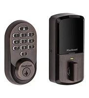 Kwikset Halo Keypad Wi-Fi Smart Lock in Satin Nickel