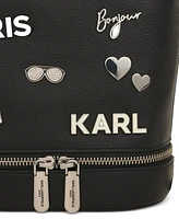 Karl Lagerfeld Paris Nantes Small Leather Bucket Bag