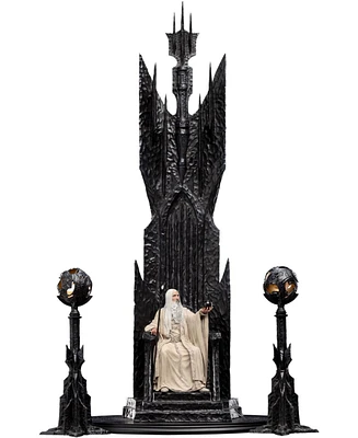 Weta Workshop Limited Edition Polystone - The Lord of the Rings Trilogy - Saruman the White on Throne 1:6 Scale Statue