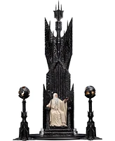 Weta Workshop Limited Edition Polystone - The Lord of the Rings Trilogy - Saruman the White on Throne 1:6 Scale Statue