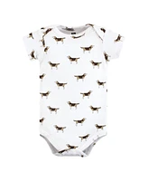 Hudson Baby Baby Boys Cotton Bodysuits Dogs, 7-Pack