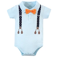 Little Treasure Baby Boys Cotton Bodysuits 3pk