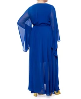 Meghan Fabulous Plus Size Sunset Maxi Dress