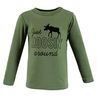 Hudson Baby Toddler Boys Long Sleeve T-Shirts