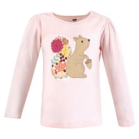 Hudson Baby Toddler Girls Long Sleeve T-Shirts