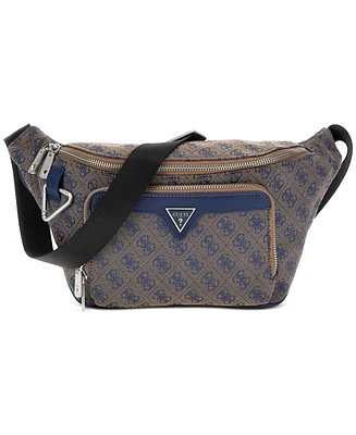 Guess Men's Jacquard Logo Bum Bag