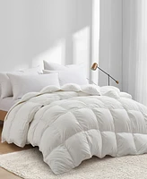 Unikome Heavyweight White Goose Down Feather Comforter