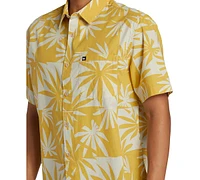 Quiksilver Men's Apero Regular-Fit Printed Button-Down Shirt