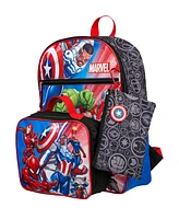 Avengers Boy's 5 Pc Backpack Set