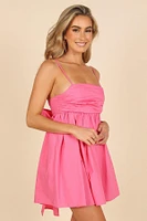 Petal and Pup Women's Alice Bow Back Mini Dress