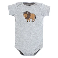 Hudson Baby Boys Cotton Bodysuits