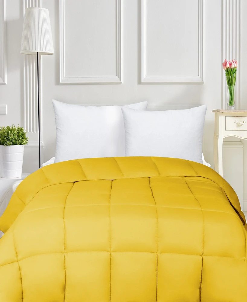 SuperiorBreathable All Season Down Alternative Comforter, Queen