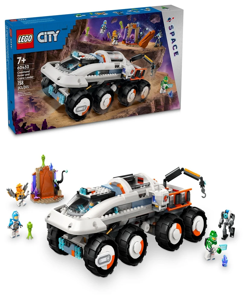 Lego City Command Rover and Crane Loader Outer Space Toy 60432